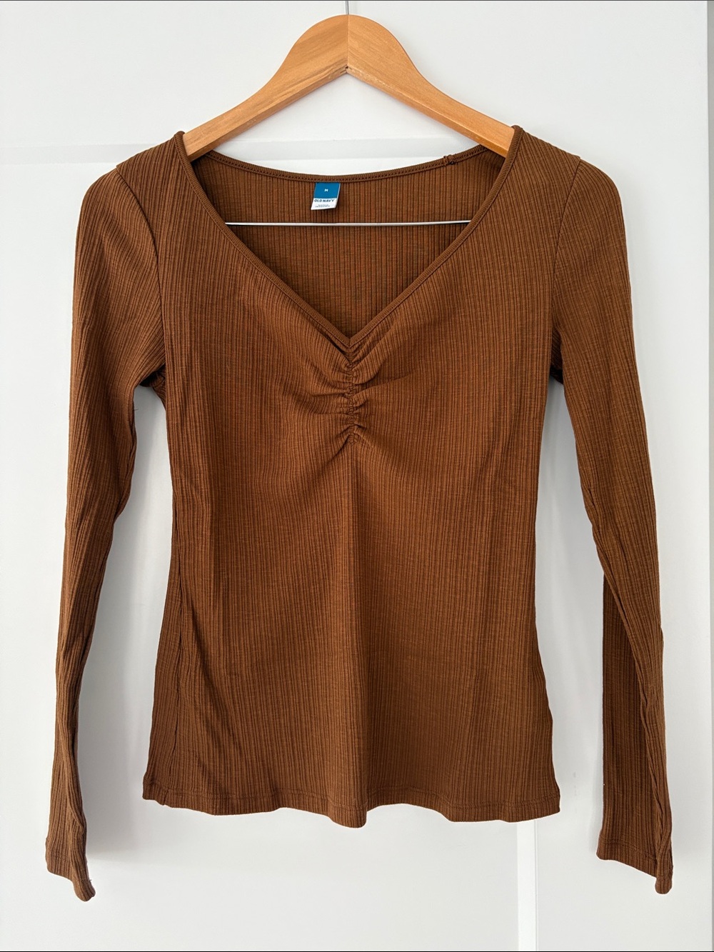 Lot of 3 Old Navy Ribbed Long Sleeved Tops - Picture 6 of 7